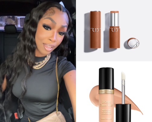 What’s in my makeup bag🎀 cover photo collage