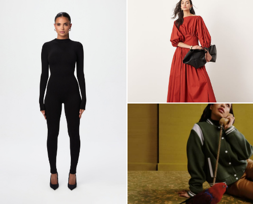 The clothing vault cover photo collage