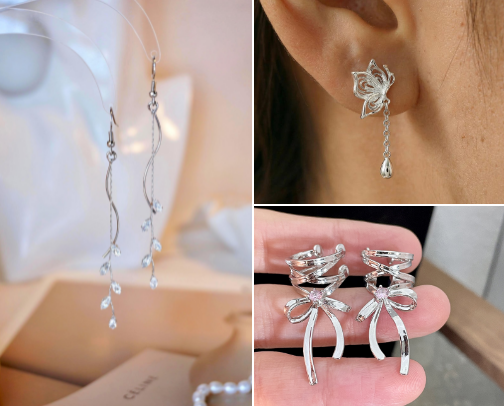The "It-Girl" Earring Guide 🕊️ cover photo collage