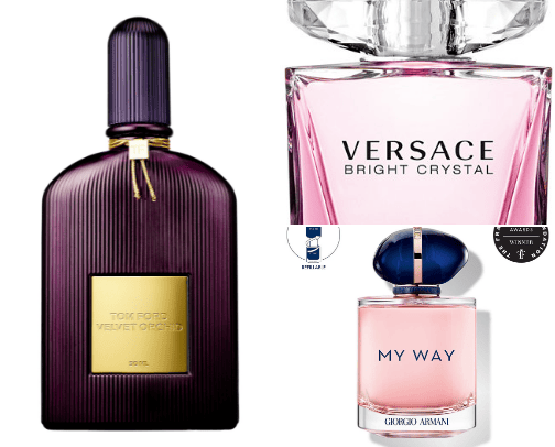 Fragrances  cover photo collage