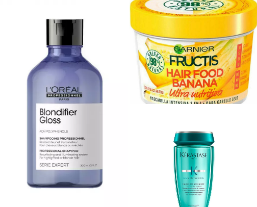 Products that didn’t work for my blonde hair💔 cover photo collage