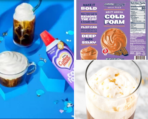 My Fav Cold Foam Flavors ☕️ cover photo collage