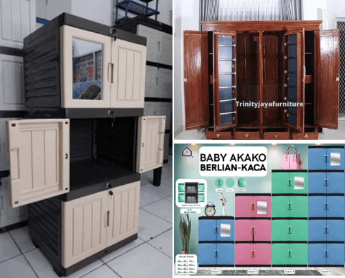 Lemari/Cabinet cover photo collage