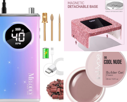 Nail Tech Starter Kit (For Beginners) cover photo collage