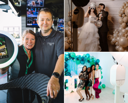 Photobooth cover photo collage