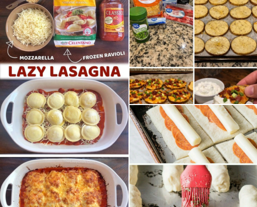 easy recipes 👩🏻‍🍳 cover photo collage