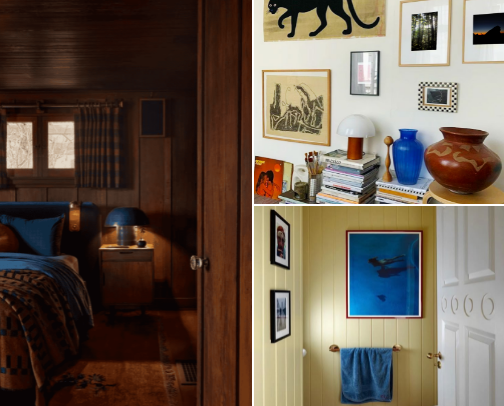 Unexpected Blue Theory | Rooms I Like cover photo collage