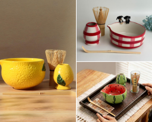 🍵🍃My all time favorite matcha sets cover photo collage