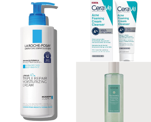 skincare that ACTUALLY works ✨ cover photo collage