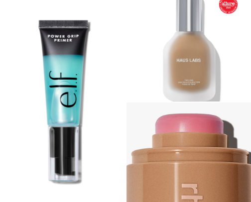Current makeup routine cover photo collage