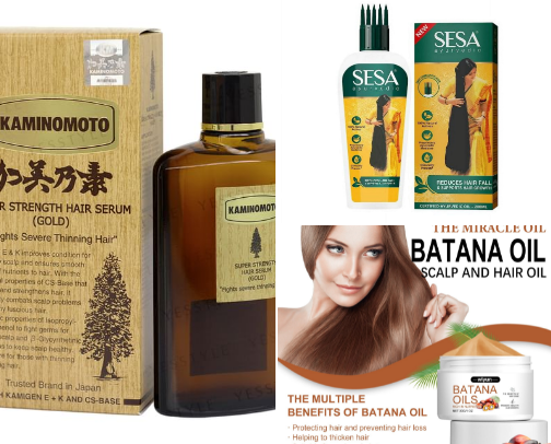 Honest Hair Growth products for thin fine hair cover photo collage