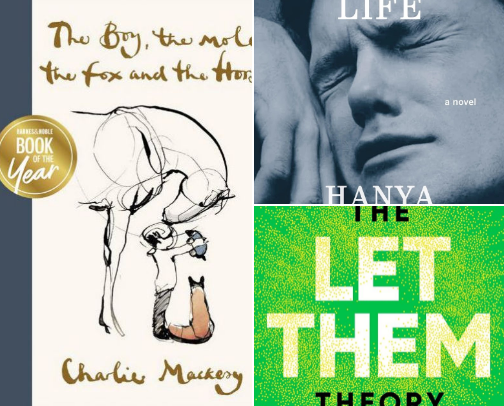 My favorite book recs cover photo collage