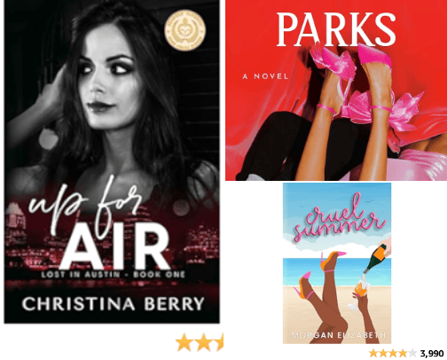 Summer Beach Reads cover photo collage