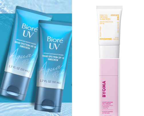 Top Sunscreens You Can’t Live Without cover photo collage