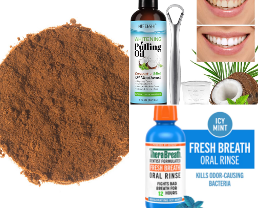Oral care cover photo collage
