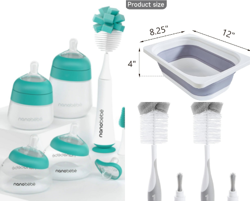 Newborn Feeding Essentials (0-3 Months) cover photo collage