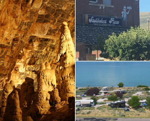 Things to enjoy in Bear Lake Idaho cover photo collage