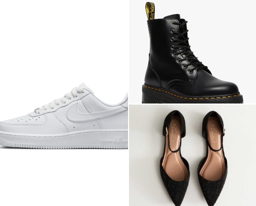 Best Foot Forward: Quality kicks for every occasion. cover photo collage