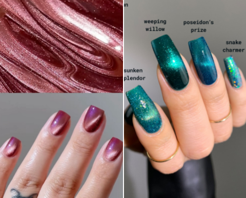 Magnetic polish must haves! | all regular nail polish NOT gel cover photo collage