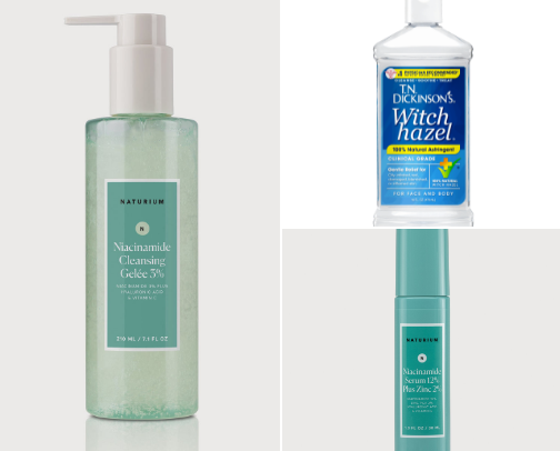 My Go-To Skincare Products cover photo collage