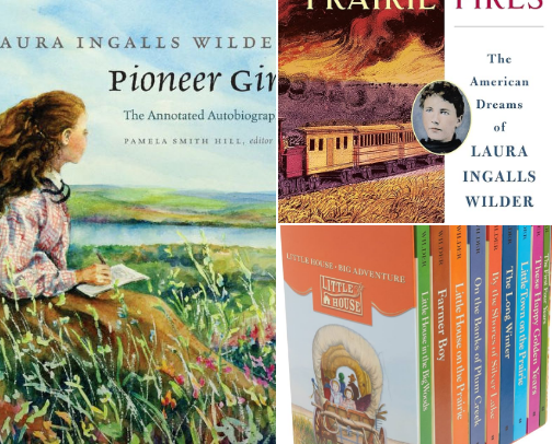 Little House on the Prairie fans: Read These Books cover photo collage