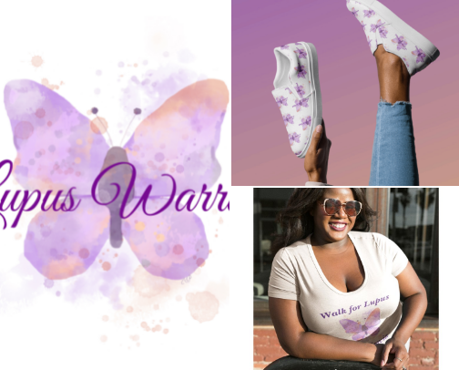 Lupus Warrior cover photo collage