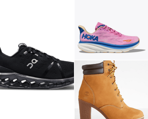 Shoes cover photo collage