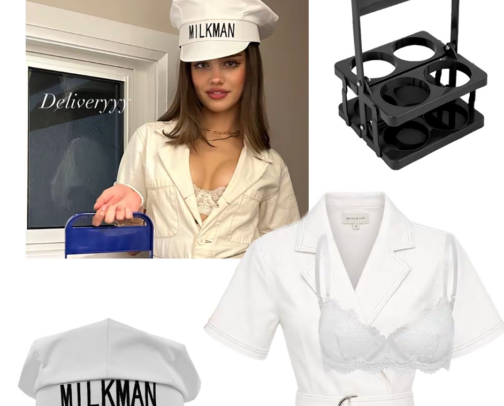 Halloween Inspo: The Milkman🥛 cover photo collage