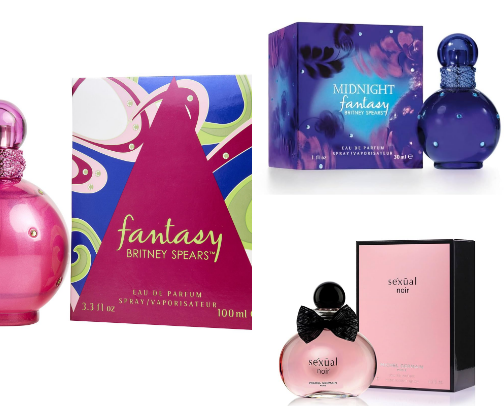 Perfumes I love cover photo collage