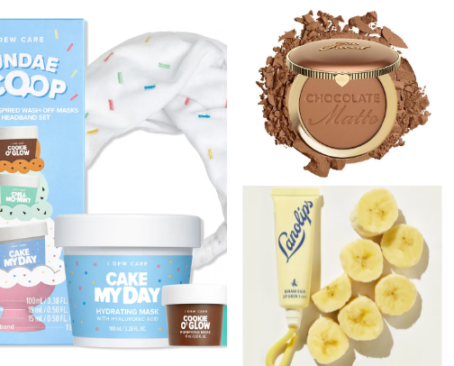 Did you know that there are beauty products that you'll have to resist eating? I'll share with you some of my favourites! cover photo collage