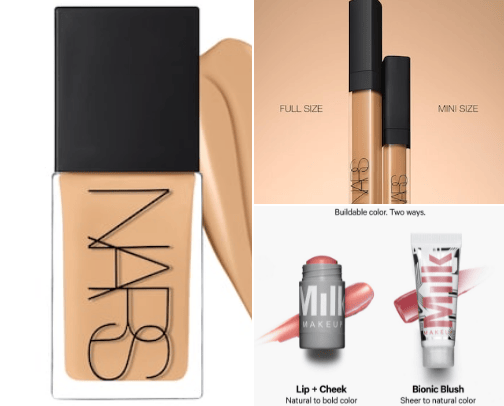 Makeup products (sephora) cover photo collage