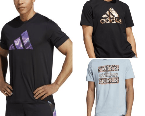 Adidas men's shirts cover photo collage