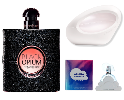 my favorite scents 🫧🧴✨🎀💨 cover photo collage