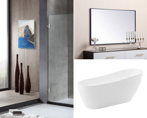Za vaše novo kupatilo - For the bathroom cover photo collage
