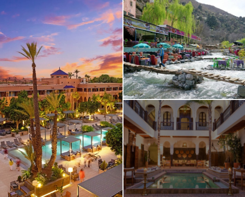 MARRKESH MOROCCO cover photo collage