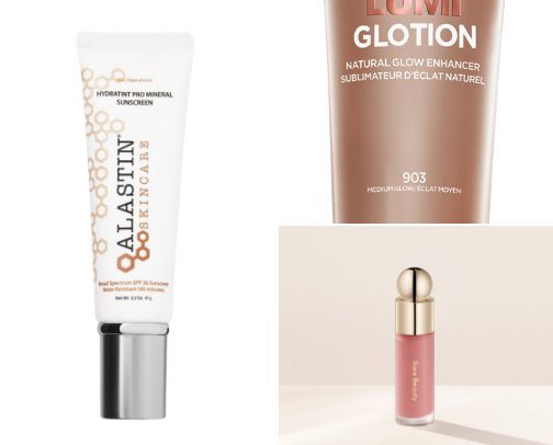 Easiest 5 minute clean girl makeup cover photo collage