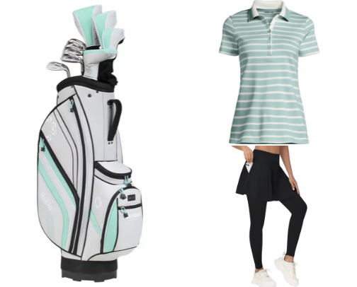 Getting Started in Golf (The Fun Way) cover photo collage