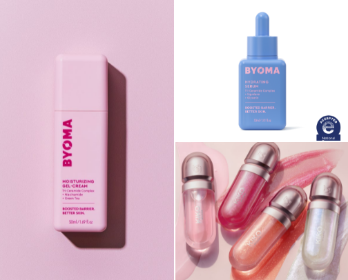 for visual buyers: beauty products with attractive packaging 💅🏽✨ cover photo collage