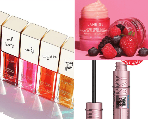 Makeup faves cover photo collage