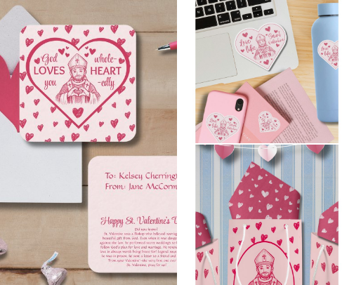 Kids' Valentine Party Finds cover photo collage