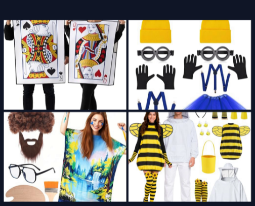 Everything You Need for a Dynamic Duo Costume cover photo collage