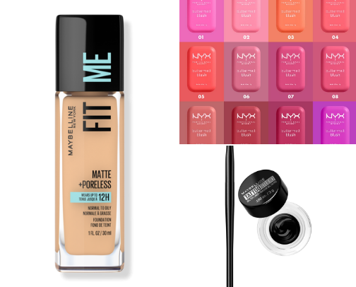 Beauty on a Budget cover photo collage