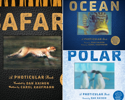 Read Online - Safari: A Photicular Book and Interactive Wildlife Adventure Companions cover photo collage
