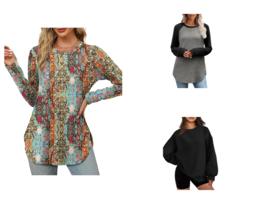 Women's Fall Clothing Deals, Fall Fashion Finds cover photo collage