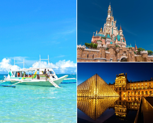 My Recommendable Destinations cover photo collage