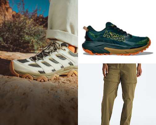 Outdoor Things: Hiking Essentials cover photo collage
