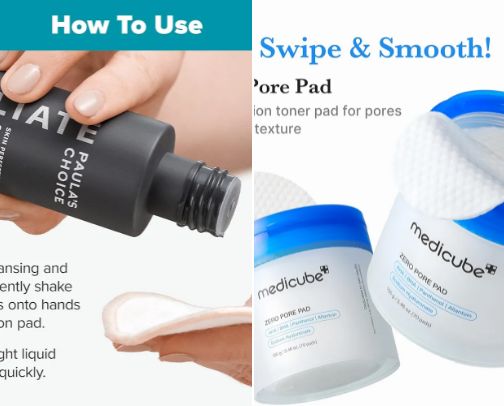 Best Skincare Routine for Large Pores & Texture cover photo collage