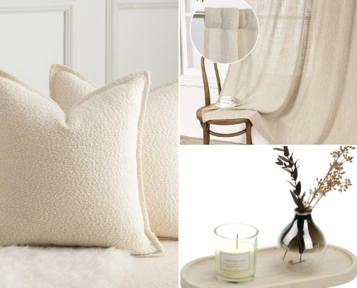 🤎Cozy Beige Amazon Finds for a Warm Aesthetic Home cover photo collage