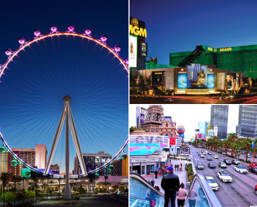 The Ultimate Las Vegas Bucket List: Must-See Attractions and Experiences cover photo collage