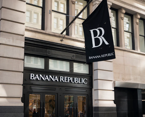 Banana Republic cover photo collage